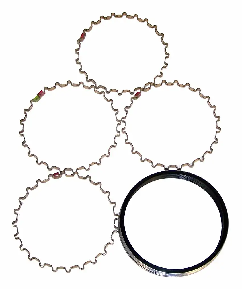 Vintage - Metal Unpainted Piston Ring Set - J0941885
