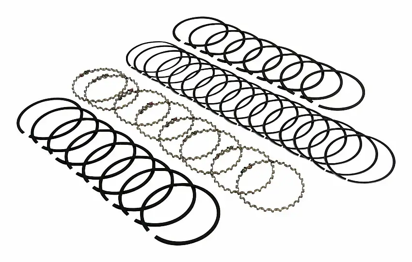 Vintage - Metal Unpainted Piston Ring Set - J8121685