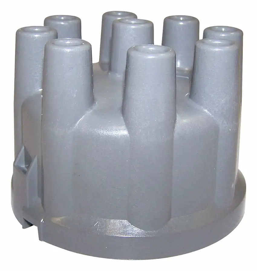 Vintage - Plastic Gray Distributor Cap - J3230757