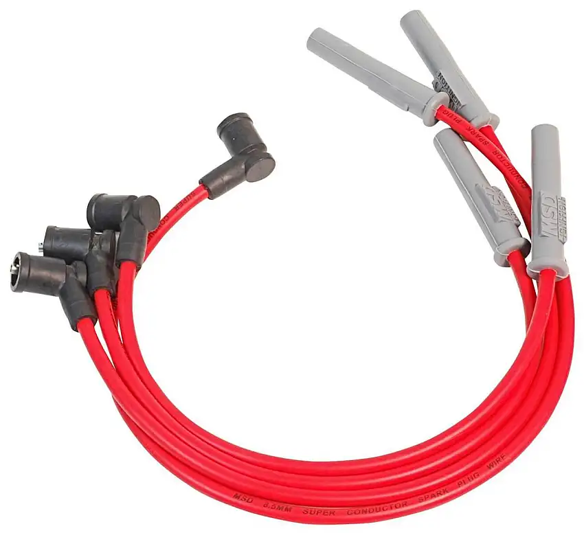 Wire Set, SC Red, '90-'00 Mazda Miata, 1.6L/1.8L 4 Cyl. - 32599