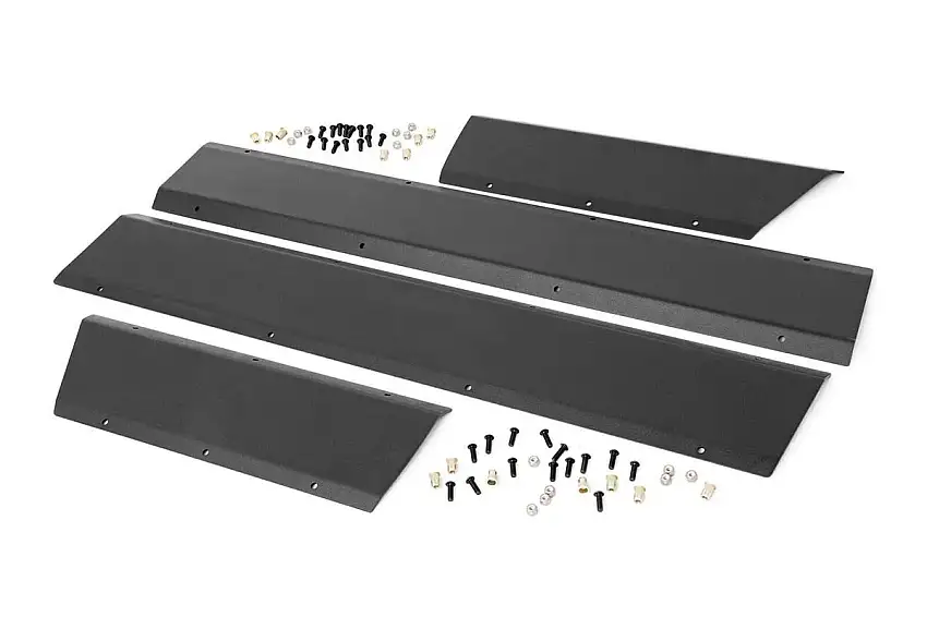 Rough Country Lower Door Armor - 4 Door - Jeep Cherokee XJ 2WD 4WD (1984-2001)