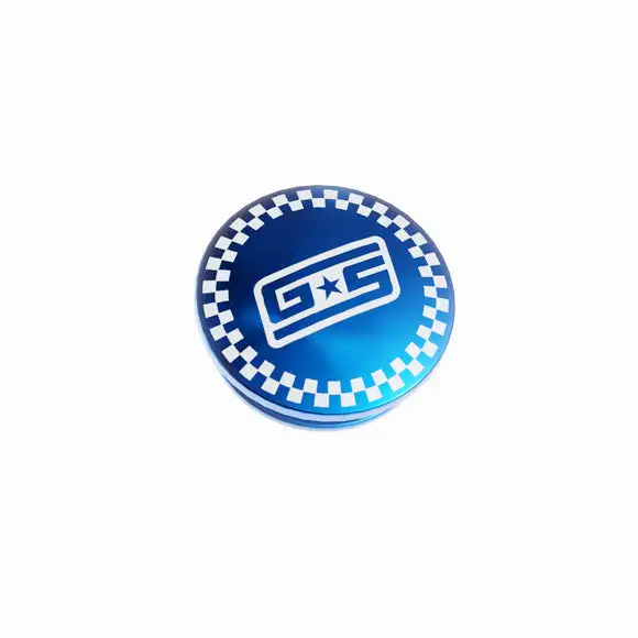 GrimmSpeed Limited Drop Shift Knob Cap Kit GS Checker Blue (1.1006.8.BLU)