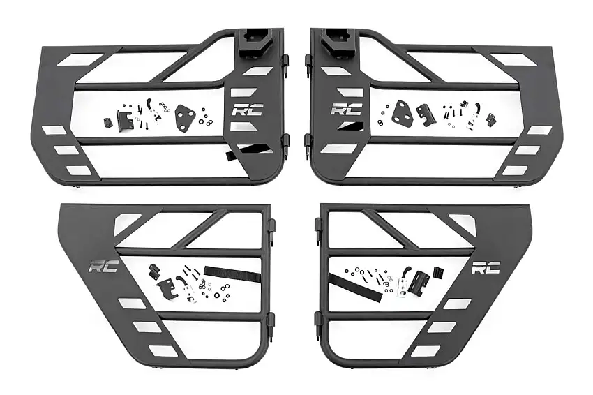 Tubular Doors - Front and Rear - Jeep Gladiator JT/Wrangler JL 4WD (18-24)