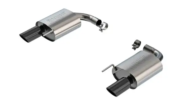 Borla 2024-2025 Ford Mustang Eco Boost 2.3L S-Type Axle Back Exhaust w/ Black Chrome Tips (11986BC)