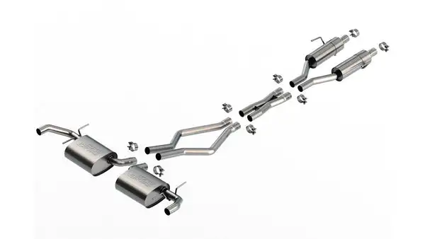 Borla 22-24 Jeep Grand Cherokee Overland Summit V6 2WD & 4WD S-TYPE Cat-Back Exhaust (140955)