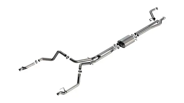 Borla 24-25 Chevy Silverado 1500 (6.2L V8) S-Type Cat Back - Factory Tips (140999)