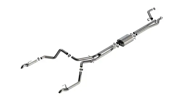 Borla 24-25 Chevy Silverado 1500 (6.2L V8) S-Type Cat Back - Turndown Tips (141005)
