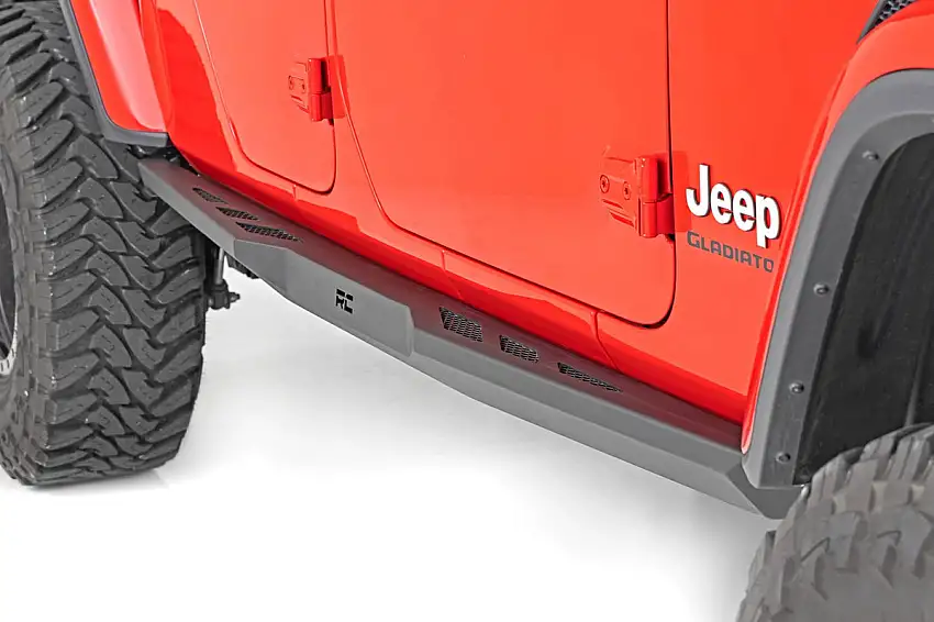 Rough Country Rock Sliders - Heavy Duty - Jeep Gladiator JT 4WD (2020-2022)
