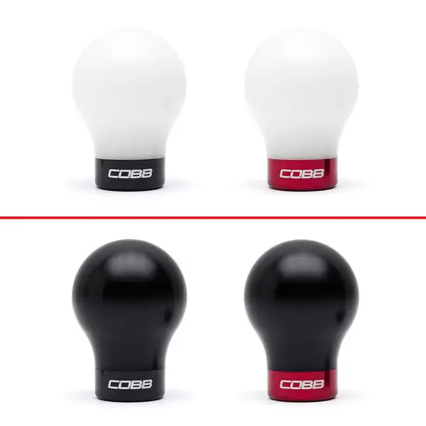 COBB Subaru 6-Speed Weighted Knob - White Knob (213360-W)