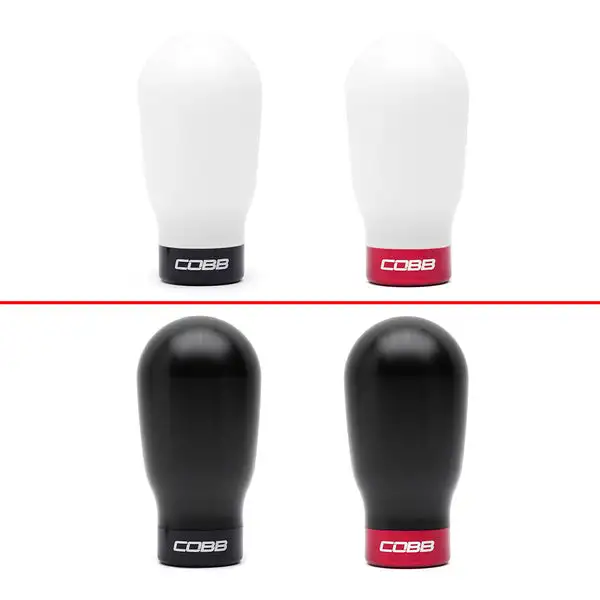 COBB Subaru 6-Speed Tall Weighted Knob - Black Knob (213370-BK)