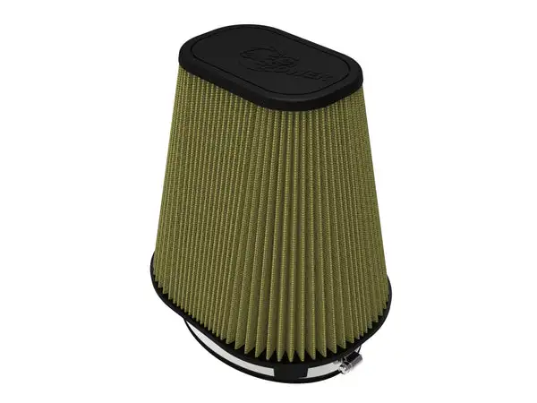 aFe Power Magnum FLOW Universal Air Filter (7-1/2x5-1/2) IN F x (9-1/4x7-1/4) IN B x (6x4) IN T x 9 IN (24-90204G)