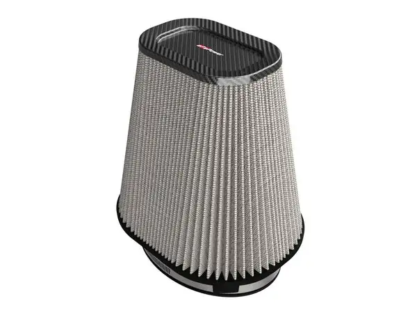 aFe Power Track Series Intake Pro DRY S Air Filter (7-1/2 x5-1/2)IN F x(9-1/4 x7-1/4)IN B x(6 x4)IN T x9IN (27-90204D)