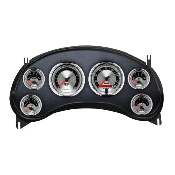 AutoMeter American Muscle Direct Fit Dash Kit 98-04 Chevy S10 Truck (2 x 3-3/8in. / 4 x 2-1/16in.) (2934-01)