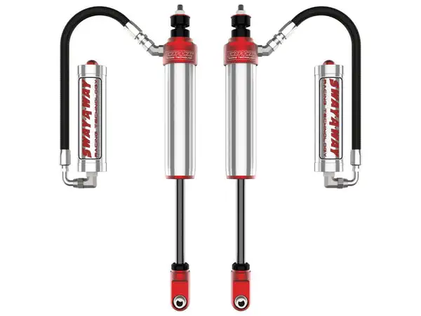 aFe Power Sway-A-Way 2.5 Front Shock Kit w/Remote Reservoirs for 2-3.5 IN Lifts Ford F-250/F-350 17-24 4WD (301-5600-15)