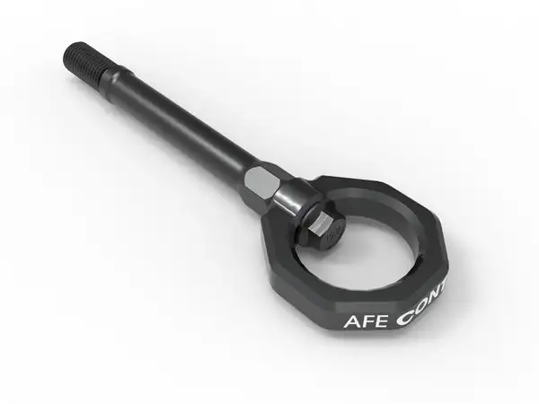 aFe Power CONTROL Front Tow Hook Chevrolet Corvette (C8) 20-25 V8-6.2L- Gray (450-401014-G)