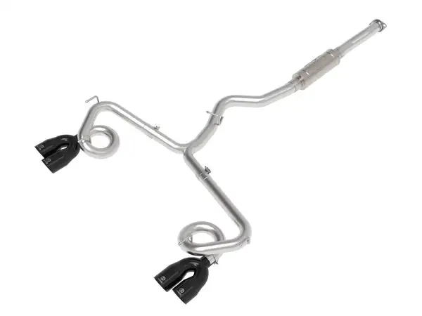 aFe Power Subaru WRX/STi 15-21 H4-2.0/2.5L Takeda 3in to 2-1/2in Stainless Cat-Back Exhaust w/ Black Tip (49-36810-B)