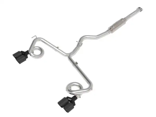 aFe Power Subaru WRX/STi 15-21 H4-2.0/2.5L Takeda 3in to 2-1/2in Stainless Cat-Back Exhaust Crbn Fiber Tip (49-36810-C)