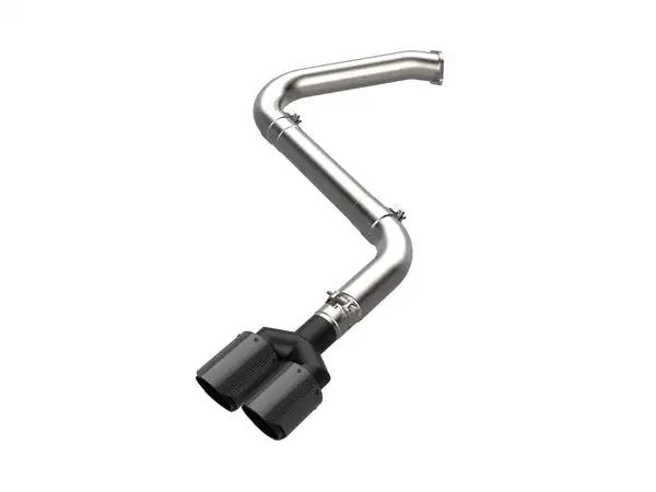 Takeda Axle-Back Exhaust System Hyundai Elantra N Line 21-25 L4-1.6L- Carbon Fiber Tip (49-37045-C)