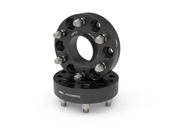 aFe CONTROL Billet Aluminum Wheel Spacers 6x5.5mm / CB 77.8mm / 1.5in - 19-25 RAM 1500 (610-20T001-B)