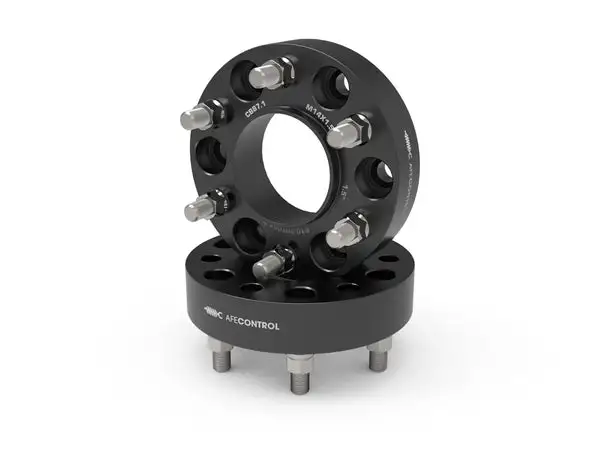 aFe Power CONTROL Wheel Spacers Ford F-150 21-25 6x135mm CB 87.1mm 1-1/2 IN Thickness (610-30T001-B)
