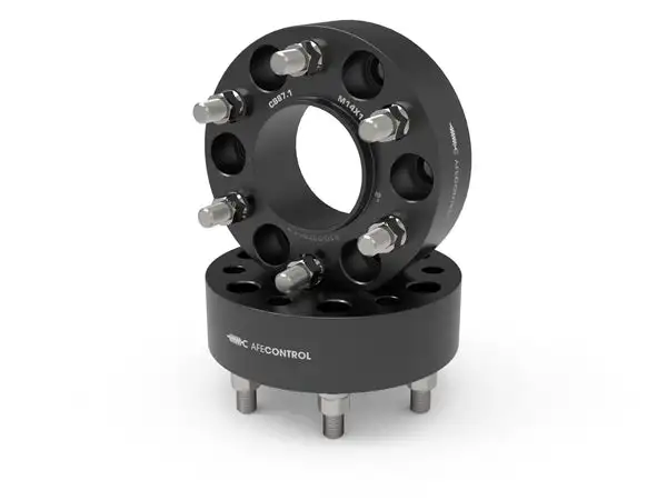 aFe Power CONTROL Wheel Spacers Ford F-150 21-25 6x135mm CB 87.1mm 2 IN Thickness (610-30T002-B)
