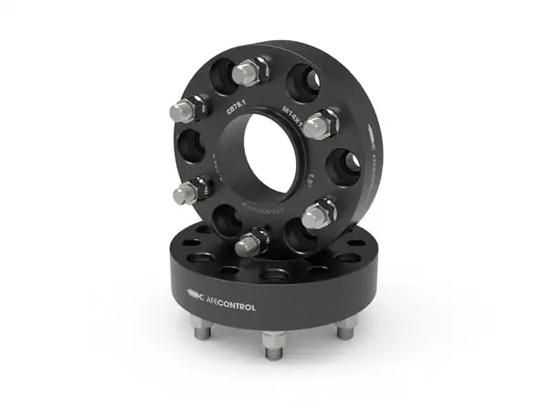 aFe Power CONTROL Wheel Spacers Chevrolet 1500 19-25 6x5.5mm CB 78.1mm 1-1/2 IN Thickness (610-40T001-B)