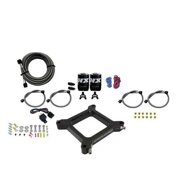 Nitrous Express 4150 Assassin Plate System, Pro Power Alcohol, 100-500hp (No Bottle) (67545-00)