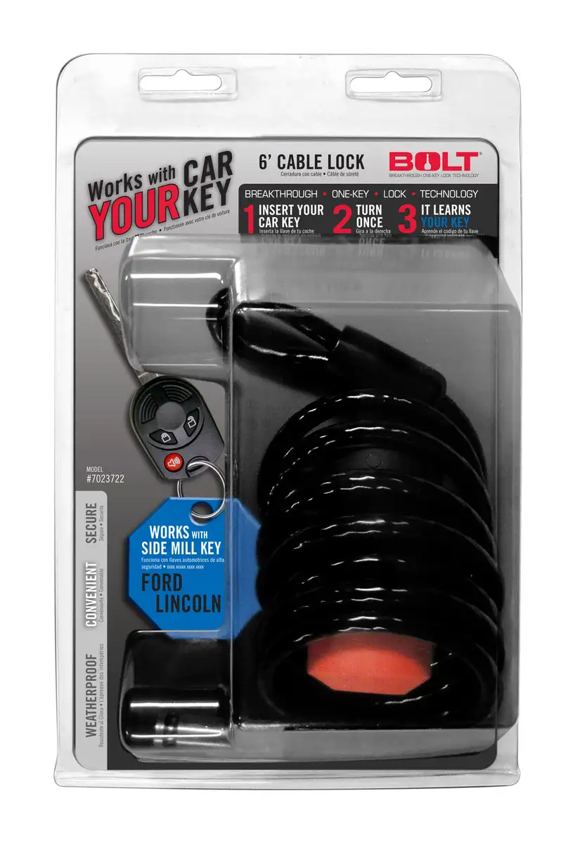 6FT. CABLE LOCK FORD SIDE CUT