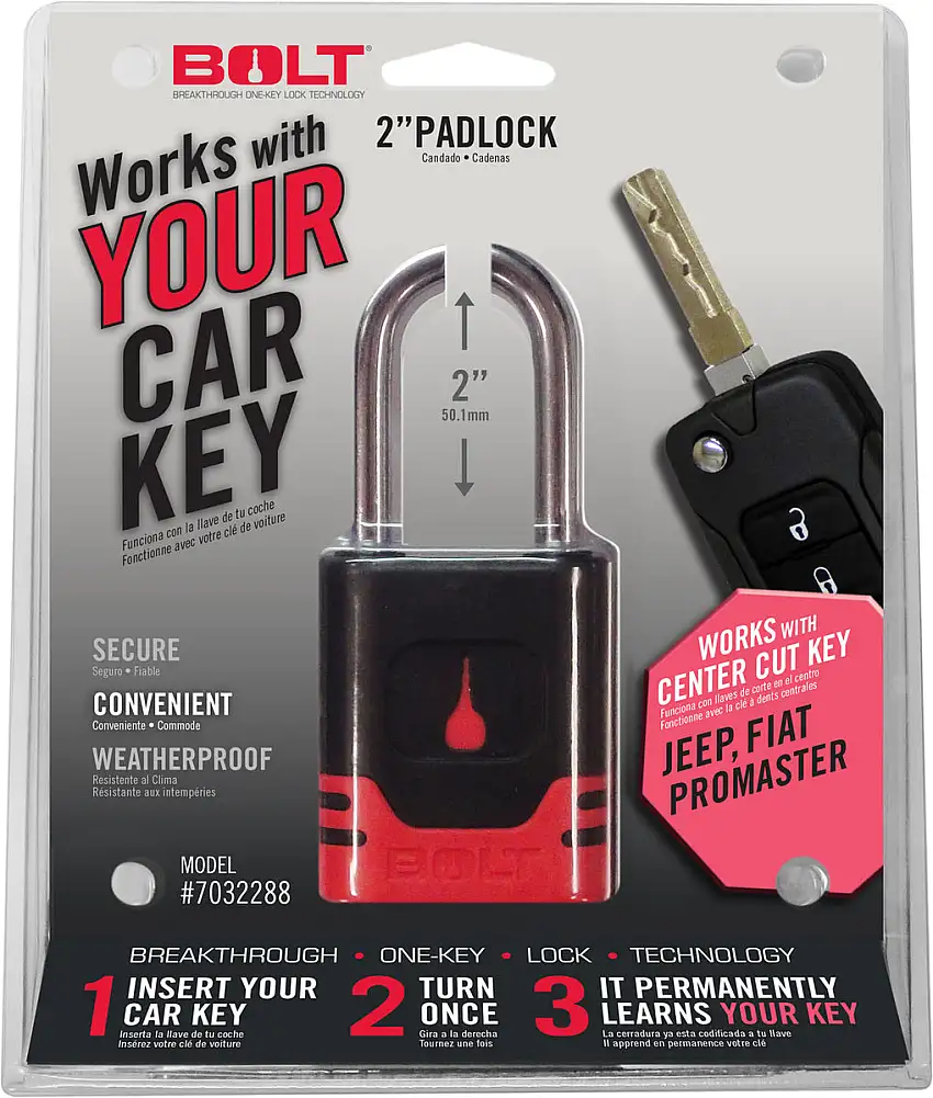 PADLOCK JEEP CENTER CUT