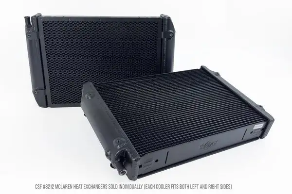 CSF Cooling - Racing & High Performance Division McLaren 720S / 750S / GT / GTS / 650S / 570 Turbocharger Heat Exchanger (8212)