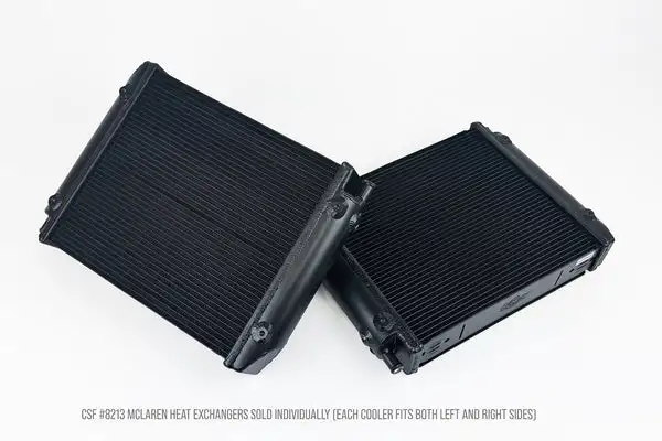 CSF Cooling - Racing & High Performance Division McLaren MP4-12C / 650S / 675LT Turbocharger Heat Exchanger (8213)
