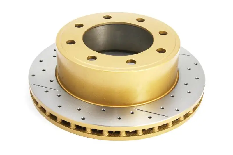 DBA 99-21 Ford F53 Front Street Series Drilled & Slotted Rotor