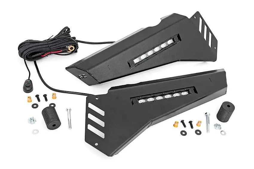 Bumper Wings - Stinger - 6 In. Led Combo - Honda Pioneer 1000 Pioneer 1000-5