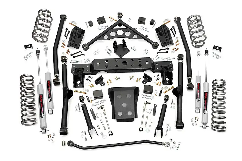 4 Inch Lift Kit - Long Arm - Jeep Grand Cherokee WJ 4WD