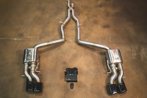 Mercedes W218 CLS63 AMG Valved Sport Exhaust System (MER.CLS63.AMG.VSES.BR)