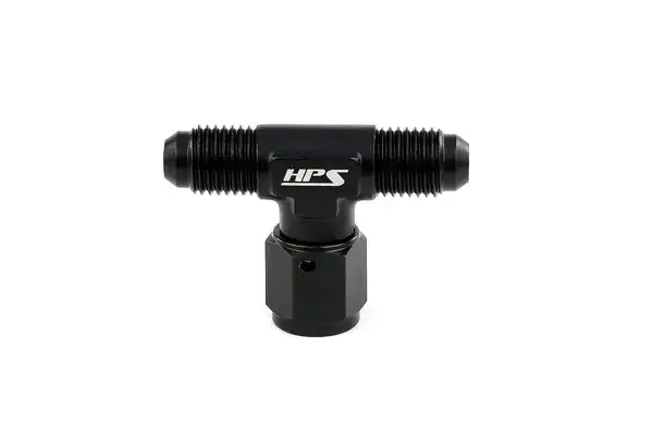 HPS Performance Aluminum AN -3 Tee Adapter with Female on Side (AN9251-3)