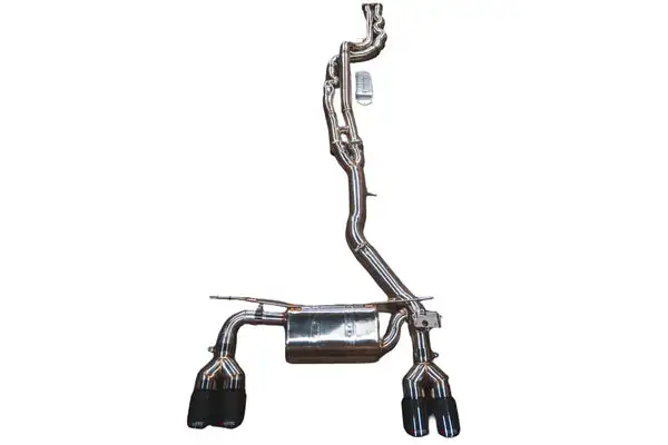 Valvetronic Designs 2018-2021 BMW F87C M2 3.0L Catback T304 Stainless Steel Black 3.5 Inch Outlet Tips (BMW.F87C.M2.VSES.BR.BLK)
