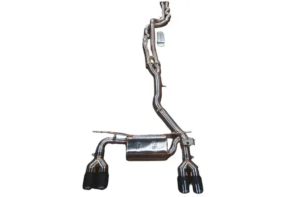 Valvetronic Designs 2014-2020 BMW F80,F82 M3,M4 3.0L Catback T304 Stainless Steel Burnt 3.5 Inch Outlet Tips (BMW.F8X.M3.M4.VSES.BR.BRT)