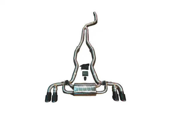 Valvetronic Designs 2017-2025 BMW G29, Z4 M40, 30i 3.0L,2.0L, Catback T304 Stainless Steel Burnt 3.5 Inch Outlet Tips (BMW.Z4.G29.VSES.BR.BRT)