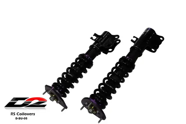 D2 Racing RS Coilovers For 02-07 Subaru Impreza 2005-2006 Saab 9-2X 2004 Subaru Impreza Sti 03-07 Subaru Forester (D-SU-05)