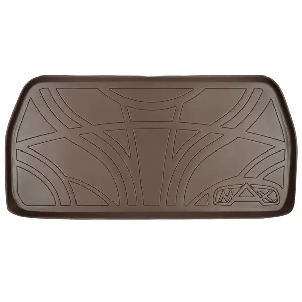 SMARTLINER All Weather Custom Fit Cargo Trunk Liner Floor Mat Behind 3rd Row Seat Tan Compatible With 2011-2017 Honda Odyssey (SD1103)