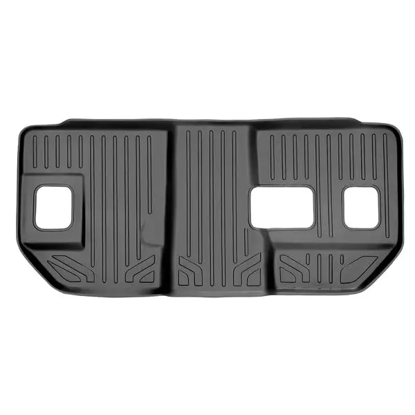 SMARTLINER Custom Fit Floor Mats 3rd Row Liner Grey Compatible With 2007-2014 Chevrolet Suburban / GMC Yukon XL / Denali XL (SC2015)
