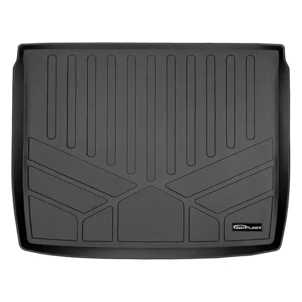 SMARTLINER Custom Fit Lower Cargo Liner Trunk Floor Mat Black Compatible With 2020-2021 Mercedes-Benz GLB Class 5 Passenger Models (SD0501)