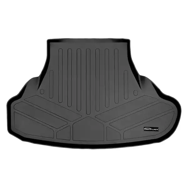 SMARTLINER All Weather Custom Cargo Liner Trunk Floor Mat Black Compatible With 2014-2022 Infiniti Q50 (SD0469)