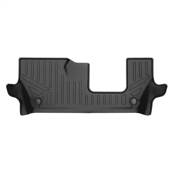 SMARTLINER All Weather Custom Fit Black 3rd Row Floor Mat Liner Set Compatible With 2021-2023 Jeep Grand Cherokee L with 2nd Row Bench Seat (SC0568)