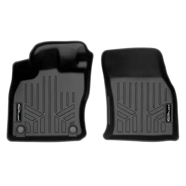SMARTLINER All Weather Custom Fit 1st Row Floor Mat Liner Set Compatible With 2022-2023 Volkswagen Taos (SA0562)
