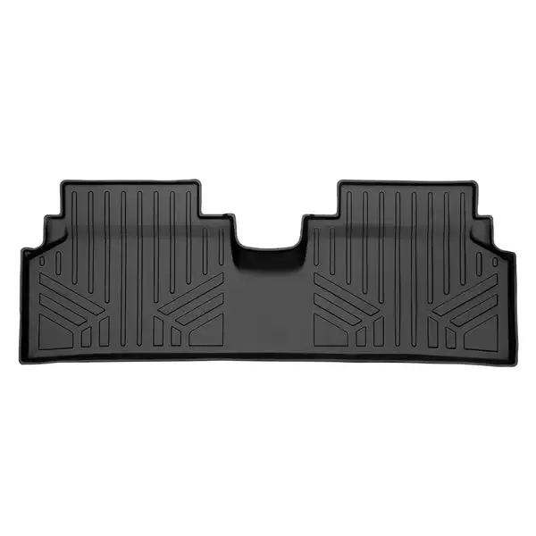SMARTLINER All Weather Custom Fit Black 2nd Row Floor Mat Liner Set Compatible With 2023-2024 Kia Niro EV (SB0670)