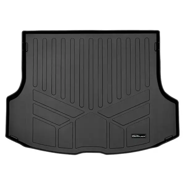 SMARTLINER All Weather Custom Fit Black Cargo Liner Behind the 2nd Row Compatible With 2023-2024 Lexus RX (SD0679)