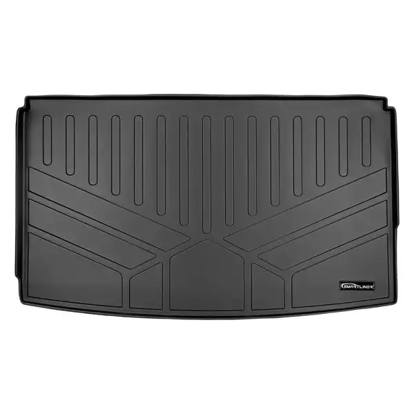 SMARTLINER All Weather Custom Fit Cargo Trunk Liner Floor Mat Behind 3rd Row Black Compatible With 2018-2022 Expedition Max / Navigator L (SE0351)