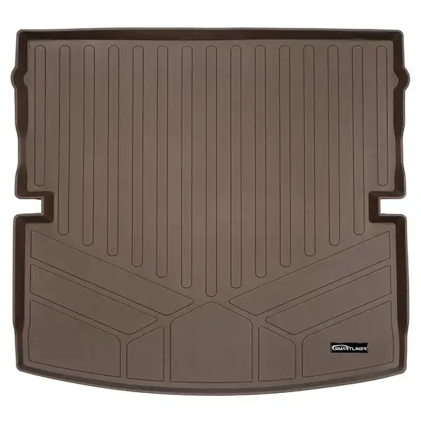 SMARTLINER All Weather Custom Cargo Liner Trunk Floor Mat Tan Compatible With 2020-2023 Ford Explorer (SD1423)